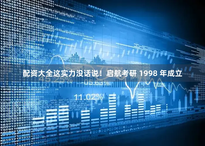 配资大全这实力没话说！启航考研 1998 年成立