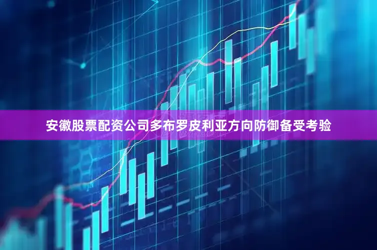 安徽股票配资公司多布罗皮利亚方向防御备受考验